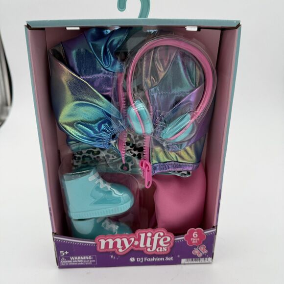 My Life As 18” Doll DJ Fashion Outfit Clothes Headphones Fits My Generation‎ 5+. - Picture 1 of 2